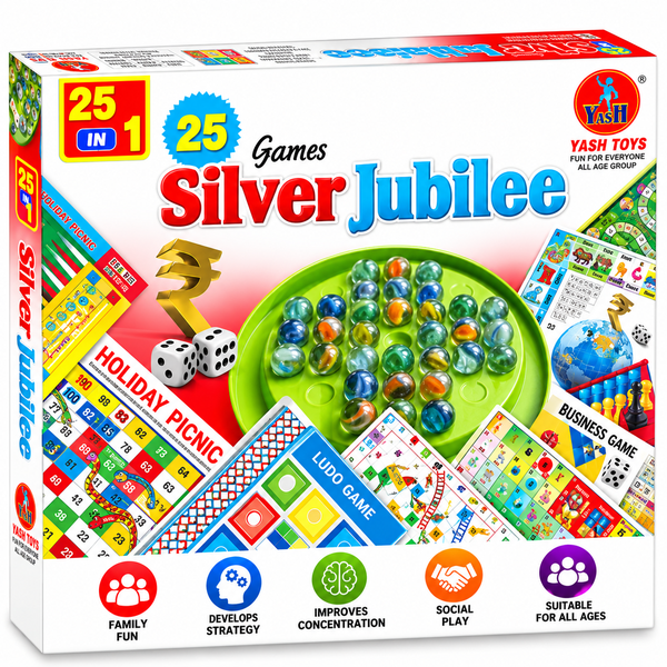 25 in 1 Silver Jubilee Games