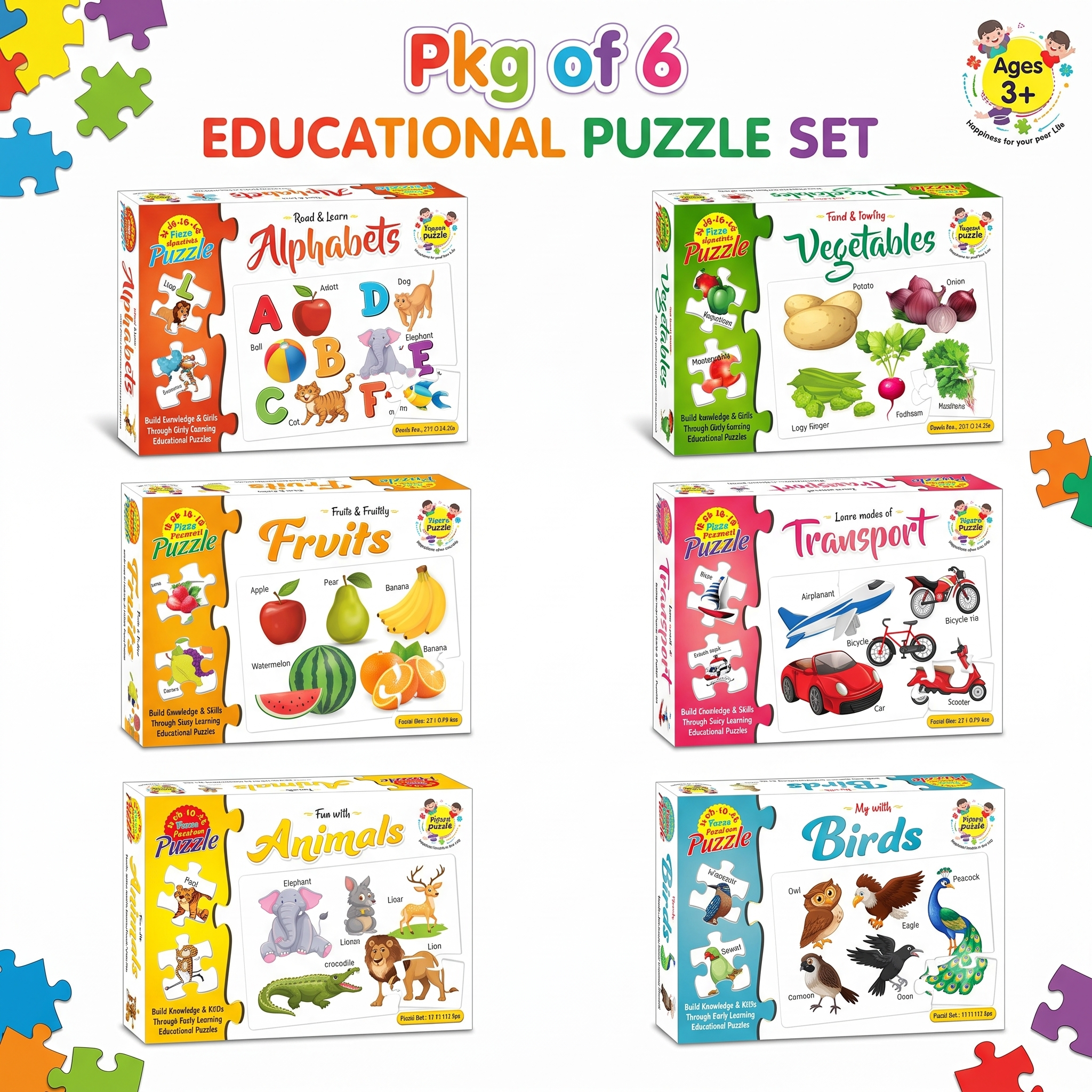 Puzzle Small Assorted