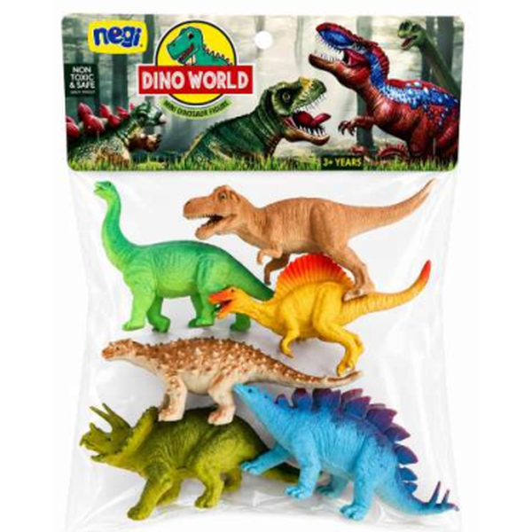 Negi 6PCS Dinosaur Set Big