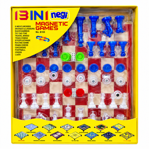 Negi_13IN1 Magnetic Chess Game