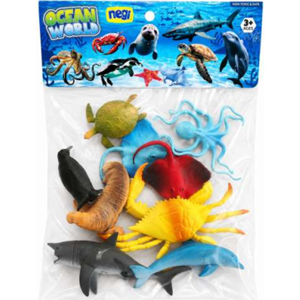 Negi 9PCS Ocean Animal