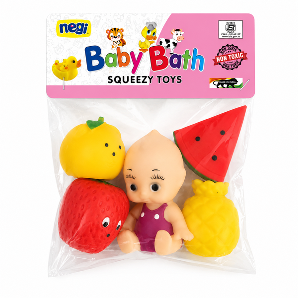 Negi Baby Bath Squeez Toy