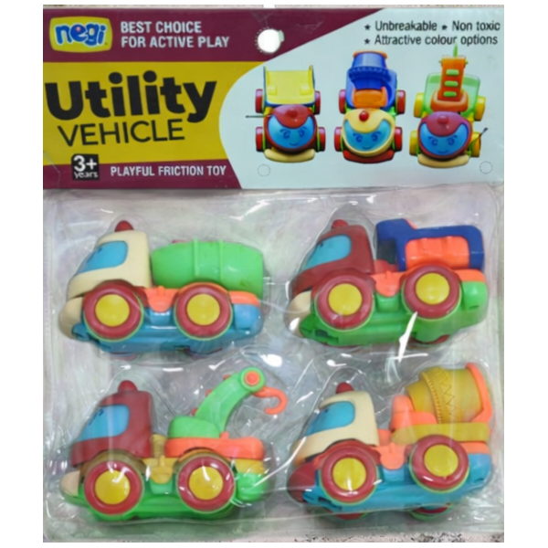 Negi Utility Vehicle – Friction Toy Set