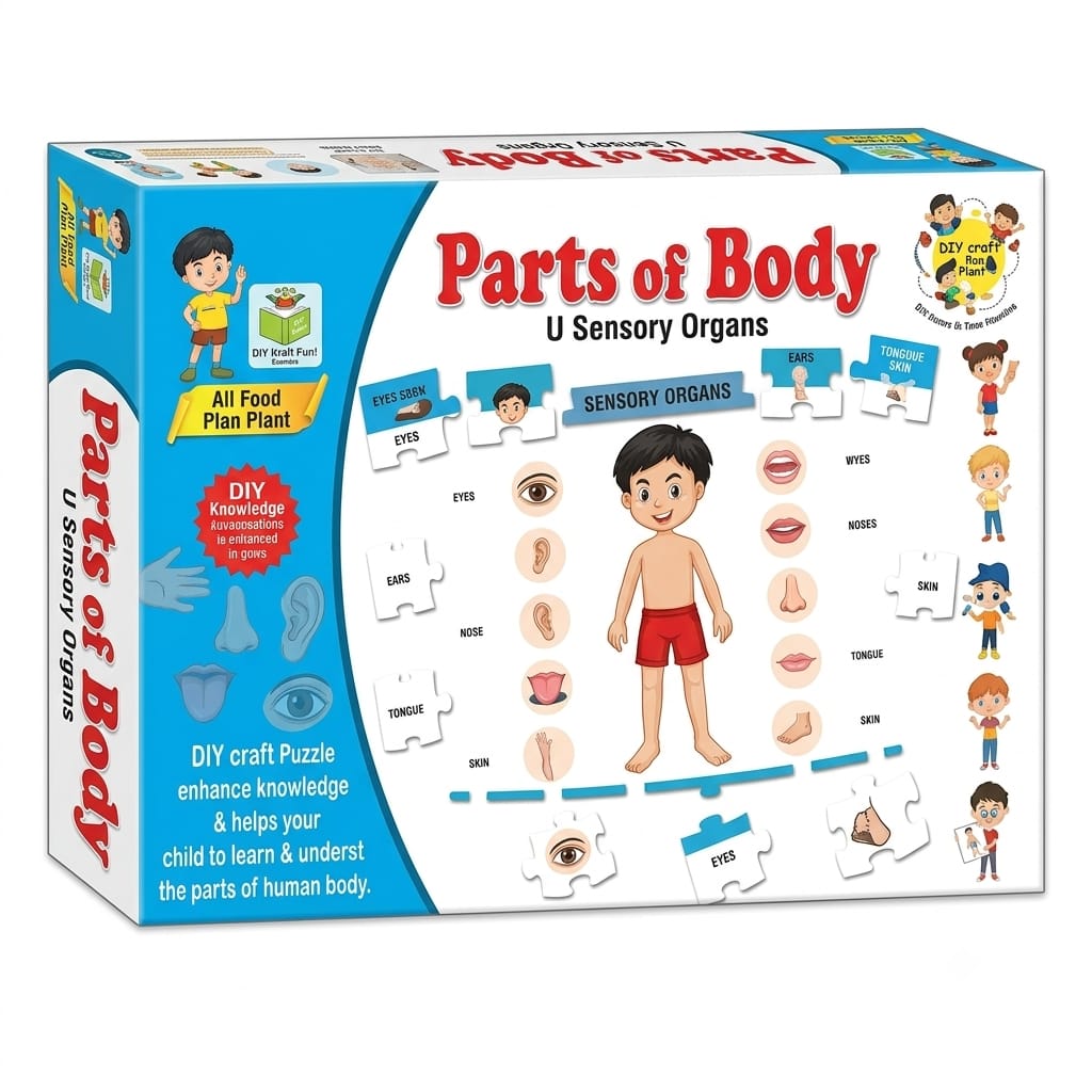 Parts Of Body- Sensory Organs