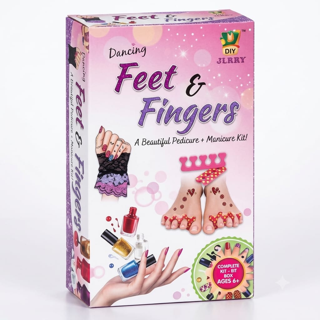 DIY Dazzling Feet & Fingers