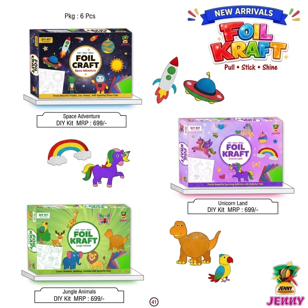 Foil Kraft Big (Assorted)